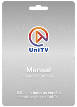 gift card - Uni TV - Mensal